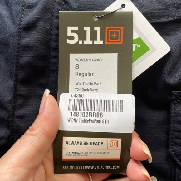 511 Tactical Dark Navy Blue Taclite Pro Cargo Pants - 8, EMS, First Responders - Picture 7 of 11